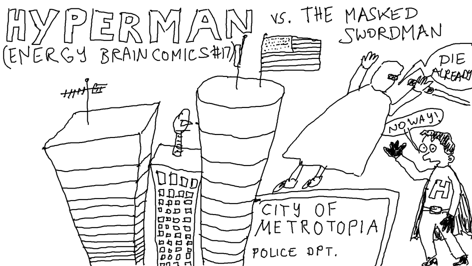 Hyperman vs. The Masked Swordman