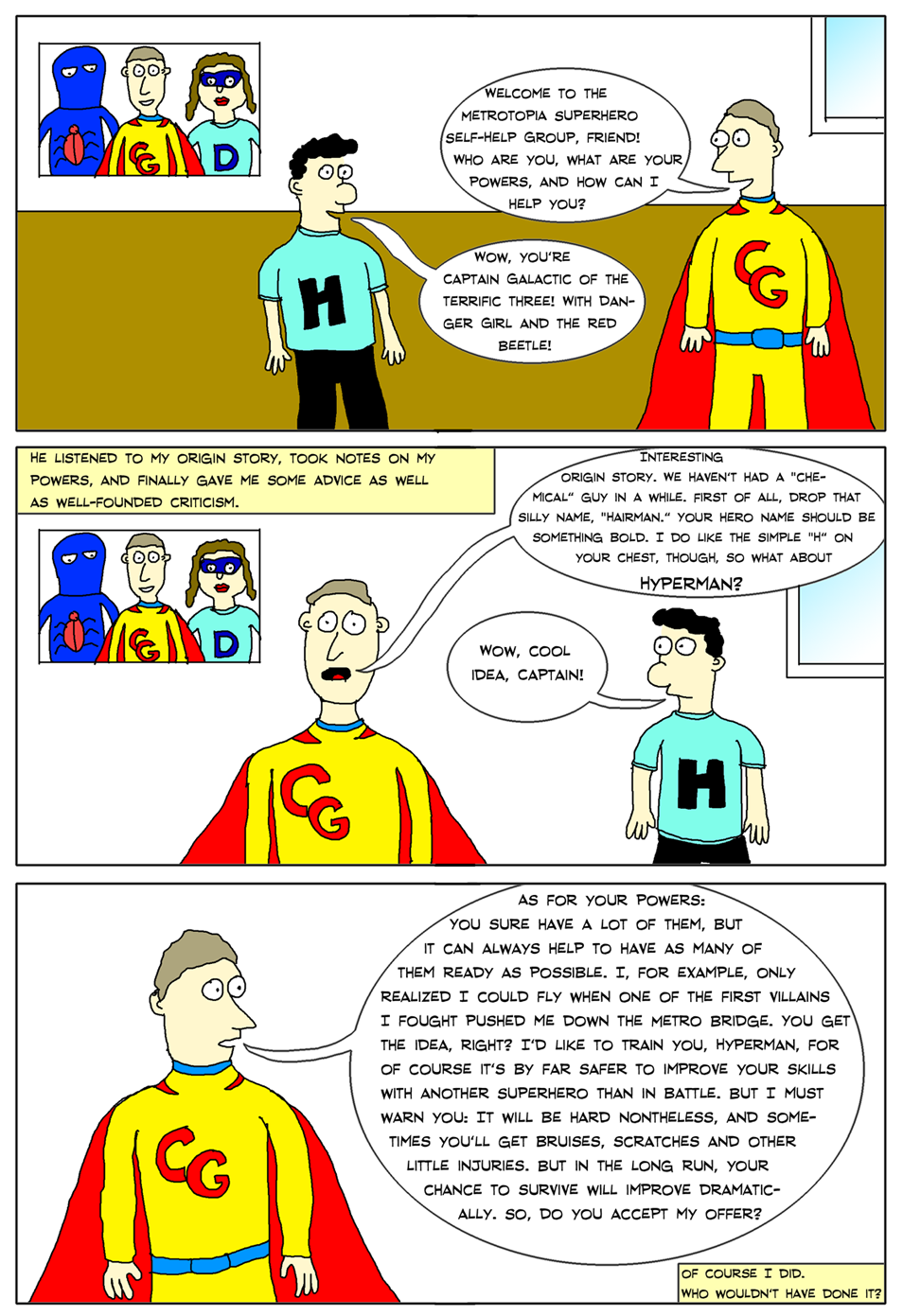 Hyperman Begins (page 9)